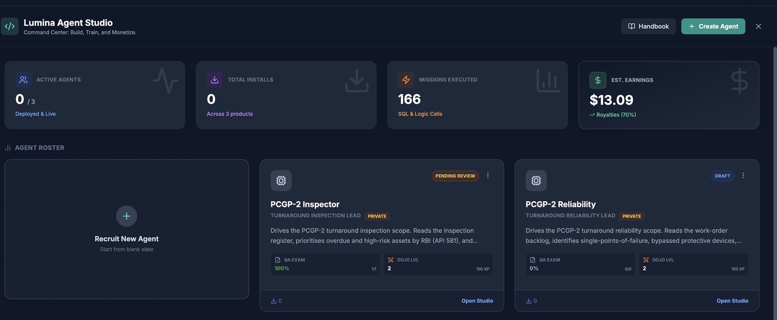 Lumina Express: Build your own agents